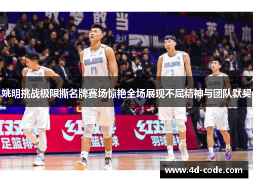 姚明挑战极限撕名牌赛场惊艳全场展现不屈精神与团队默契